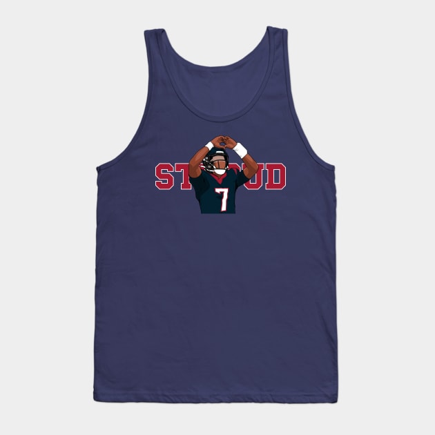 CJ STROUD Tank Top by origin illustrations